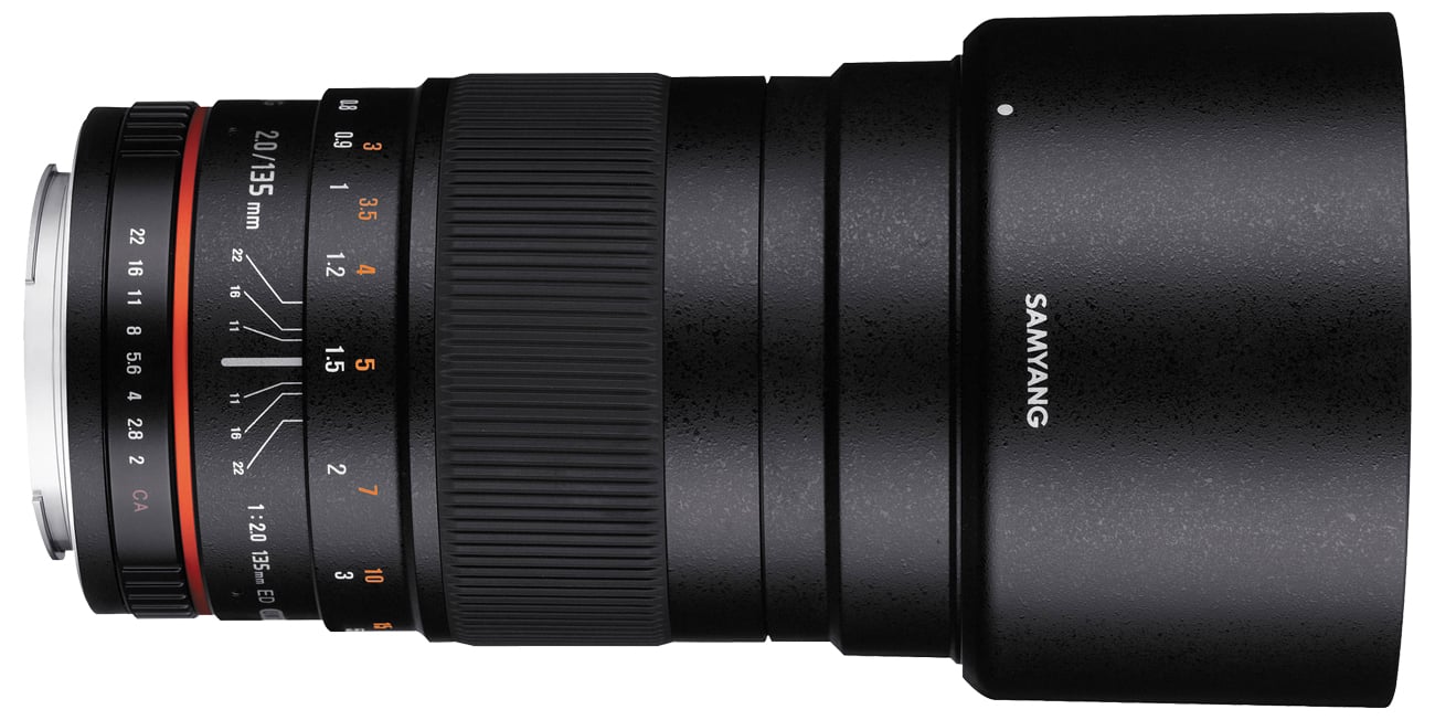 Samyang 135mm f/2.0 ED UMC Canon EF Obiektywy stałoogniskowe Sklep komputerowy xkom.pl